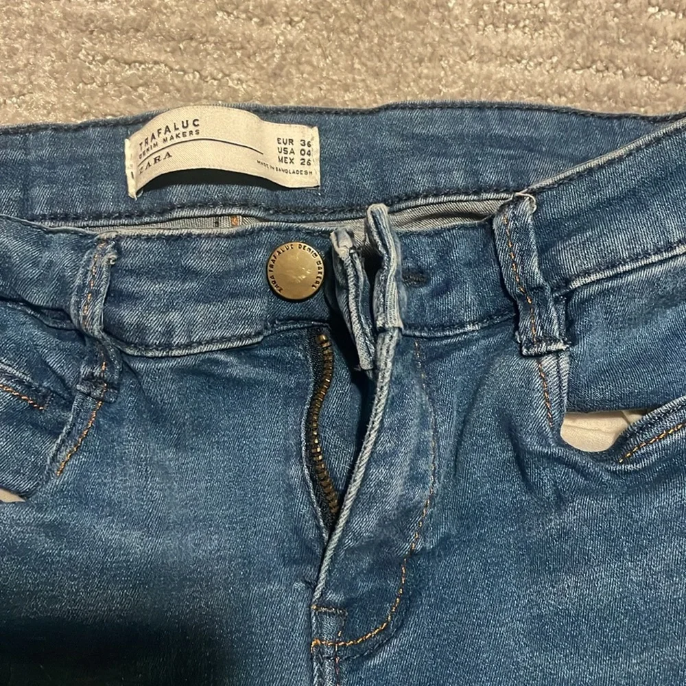 4 PAIRS OF ZARA TARAFLUC JEANS! Perfect condition! Size 4/6! - Picture 7 of 17